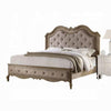 Chelmsford Beige Fabric & Antique Taupe Queen Bed Chelmsford Beige Fabric & Antique Taupe Queen Bed
