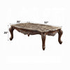 Latisha Marble & Antique Oak Coffee Table Latisha Marble & Antique Oak Coffee Table