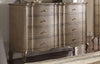 Acme Chelmsford Drawer Dresser in Antique Taupe 26055 Acme Chelmsford Drawer Dresser in Antique Taupe 26055