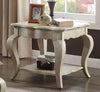 Acme Chelmsford End Table in Antique Taupe 86052 Acme Chelmsford End Table in Antique Taupe 86052