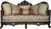 Acme Furniture Devayne Sofa with 6 Pillows in Dark Walnut 50685 Acme Furniture Devayne Sofa with 6 Pillows in Dark Walnut 50685
