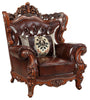 Acme Furniture Eustoma Chair in Cherry and Walnut 53067 Acme Furniture Eustoma Chair in Cherry and Walnut 53067