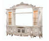 Acme Furniture Gorsedd Entertainment Center in Antique White 91440 Acme Furniture Gorsedd Entertainment Center in Antique White 91440