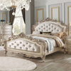 Acme Furniture Gorsedd Queen Panel Bed in Antique White Acme Furniture Gorsedd Queen Panel Bed in Antique White
