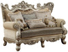 Acme Furniture Ranita Loveseat in Champagne 51041 Acme Furniture Ranita Loveseat in Champagne 51041