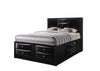Acme Ireland Full Storage Bed in Black 21620F Acme Ireland Full Storage Bed in Black 21620F