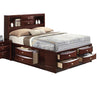 Acme Ireland Full Storage Bed in Brown 21590F Acme Ireland Full Storage Bed in Brown 21590F