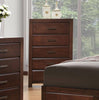 Acme Oberreit 5 Drawer Chest in Walnut 25796 Acme Oberreit 5 Drawer Chest in Walnut 25796