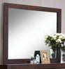 Acme Oberreit Mirror in Walnut 25794 Acme Oberreit Mirror in Walnut 25794