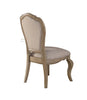 Chelmsford Beige Fabric & Antique Taupe Side Chair Chelmsford Beige Fabric & Antique Taupe Side Chair