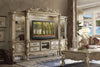 Dresden Gold Patina & Bone Entertainment Center (Side Piers & Bridge) Dresden Gold Patina & Bone Entertainment Center (Side Piers & Bridge)
