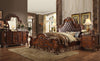 Dresden PU & Cherry Oak Eastern King Bed Dresden PU & Cherry Oak Eastern King Bed