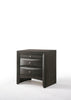 Ireland Gray Oak Nightstand Ireland Gray Oak Nightstand