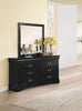 Louis Philippe III Black Dresser Louis Philippe III Black Dresser