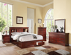 Louis Philippe III Cherry Queen Bed Louis Philippe III Cherry Queen Bed