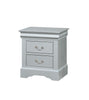 Louis Philippe III Platinum Nightstand Louis Philippe III Platinum Nightstand