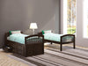 Micah Espresso Bunk Bed & Trundle (Twin/Twin) Micah Espresso Bunk Bed & Trundle (Twin/Twin)