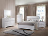 Naima White Twin Bed Naima White Twin Bed