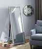 Noralie Mirrored & Faux Diamonds Accent Mirror (Floor) Noralie Mirrored & Faux Diamonds Accent Mirror (Floor)