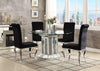 Noralie Mirrored & Faux Diamonds Dining Table Noralie Mirrored & Faux Diamonds Dining Table