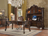 Versailles Cherry Oak Computer Desk & Hutch Versailles Cherry Oak Computer Desk & Hutch