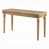Acme Furniture Daesha Sofa Table in Marble/Antique Gold 81718 Acme Furniture Daesha Sofa Table in Marble/Antique Gold 81718