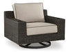 Coastline Bay Outdoor Swivel Lounge with Cushion Coastline Bay Outdoor Swivel Lounge with Cushion