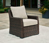 Brook Ranch Outdoor Lounge Chair with Cushion Brook Ranch Outdoor Lounge Chair with Cushion