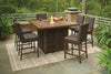 Paradise Trail Outdoor Bar Table Set Product image