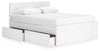 Onita Panel Bed with 2 Side Storage Product image
