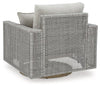 Seton Creek Outdoor Swivel Lounge with Cushion Product image