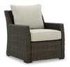 Brook Ranch Outdoor Lounge Chair with Cushion Brook Ranch Outdoor Lounge Chair with Cushion