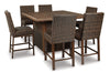 Paradise Trail Outdoor Bar Table Set Product image