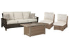 Beachcroft Outdoor Sofa, Lounge Chairs and Fire Pit Beachcroft Outdoor Sofa, Lounge Chairs and Fire Pit