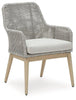 Seton Creek Outdoor Dining Arm Chair (Set of 2) Product image