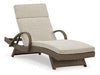 Beachcroft Outdoor Chaise Lounge with Cushion Beachcroft Outdoor Chaise Lounge with Cushion