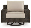 Coastline Bay Outdoor Swivel Lounge with Cushion Coastline Bay Outdoor Swivel Lounge with Cushion