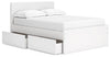 Onita Panel Bed with 1 Side Storage Product image