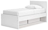 Onita Panel Bed with 1 Side Storage Product image