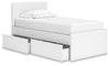Onita Panel Bed with 1 Side Storage Product image