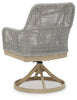 Seton Creek Outdoor Swivel Dining Chair (Set of 2) Product image