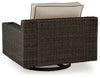 Coastline Bay Outdoor Swivel Lounge with Cushion Coastline Bay Outdoor Swivel Lounge with Cushion