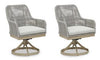 Seton Creek Outdoor Swivel Dining Chair (Set of 2) Product image