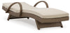 Beachcroft Outdoor Chaise Lounge with Cushion Beachcroft Outdoor Chaise Lounge with Cushion
