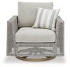 Seton Creek Outdoor Swivel Lounge with Cushion Product image