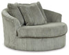 Lindyn Oversized Swivel Accent Chair Product image