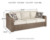 Beachcroft Beachcroft Nuvella Sofa with Coffee and End Table Beachcroft Beachcroft Nuvella Sofa with Coffee and End Table
