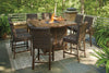 Paradise Trail Outdoor Bar Table Set Product image