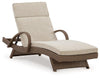 Beachcroft Outdoor Chaise Lounge with Cushion Beachcroft Outdoor Chaise Lounge with Cushion