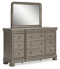 Lexorne Dresser and Mirror Lexorne Dresser and Mirror image